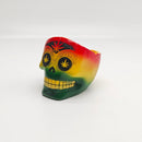 Calavera Leaf Ashtray Resin Ashtray Super Supplys Inc Yellow