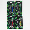 Metal Pipe with Screen Box of 12 Metal Pipe 777 Smoke Long Mouthpiece(3.5")