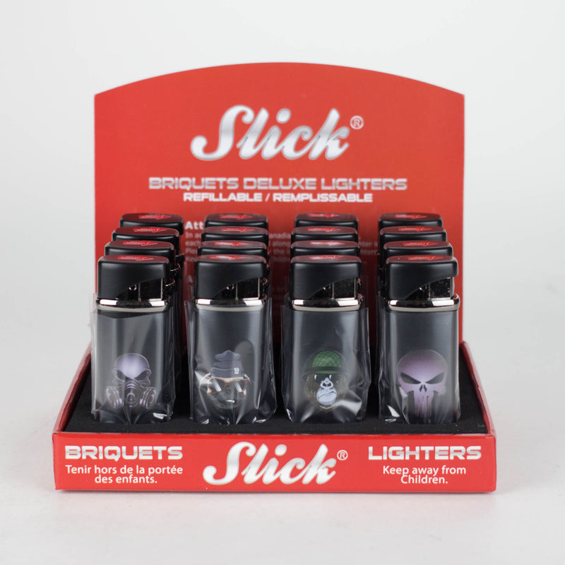 O Slick® | Deluxe Torch Spark Lighter Box of 16 [YYG-825-HD]