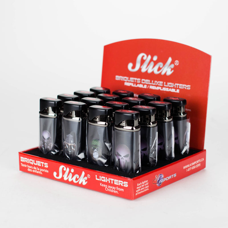 O Slick® | Deluxe Torch Spark Lighter Box of 16 [YYG-825-HD]