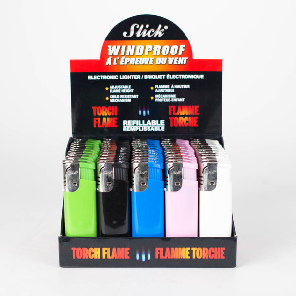 O Slick® | Torch Windproof Lighter - Colors  Box of 50 [YYG-8834]