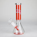 7.5" 4mm BW Design Beaker Bong [PIP874] Glass Bong NIBO Distribution Design A