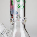 14" SUP Design 9mm glass Bong [PIP869] Glass Bong NIBO Distribution