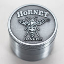 Z2" Metal Grinder 4 Layers with Hornet Design Box of 12 Display Pack 777 Smoke