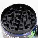 2" Metal Grinder 4 Layers with Weed Humor Design Box of 12 Display Pack 777 Smoke