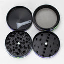 2" Metal Grinder 4 Layers with Weed Humor Design Box of 12 Display Pack 777 Smoke