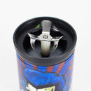 Electric Metal Grinder with Rose Skull Design Assorted Box of 12 Display Pack 777 Smoke