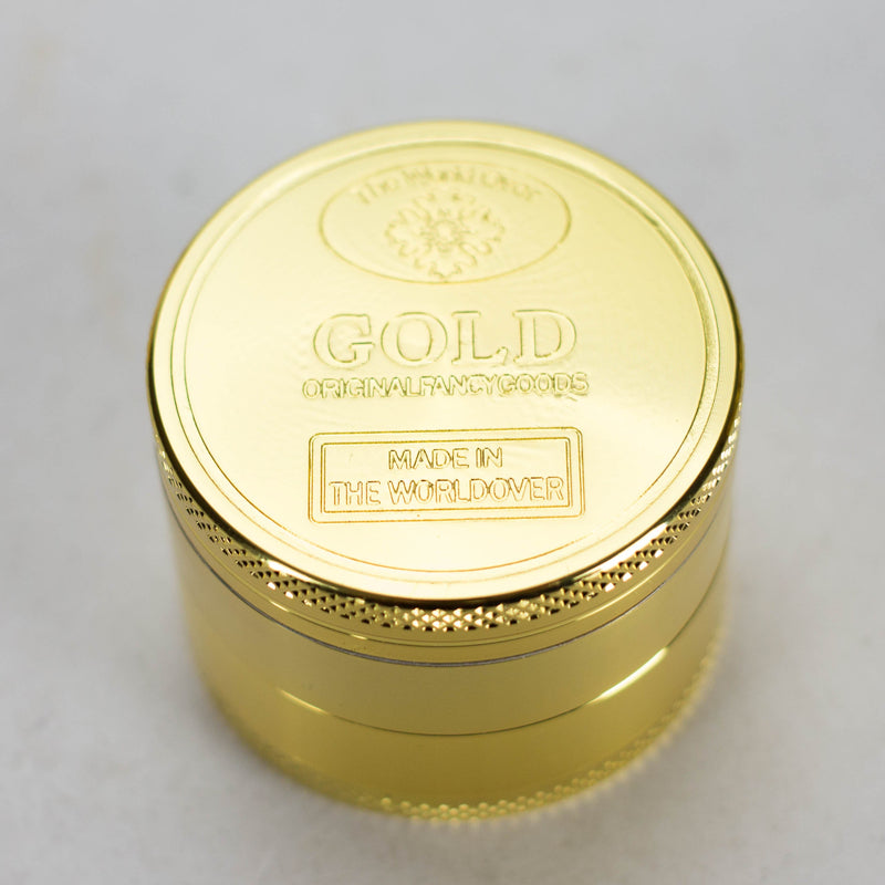 O INFYNITY | Gold Grinder 50mm 4 parts Box of 12 [GR7603AS4]