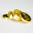 INFYNITY | Gold Grinder 50mm 4 parts Box of 12 [GR7603AS4] Display Pack ONE