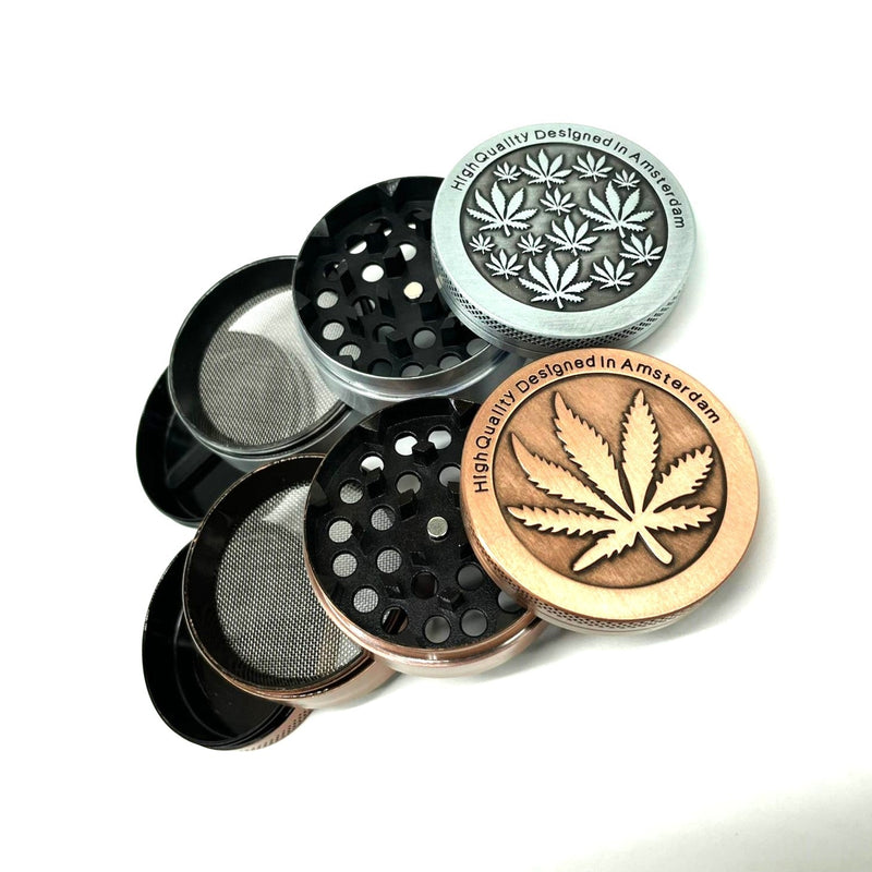 Hemp Design Metal Grinder 50mm 4pt 12' dis [GRI205]_2