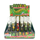 GORILLA ROLLING STAR Chillum Glass Pipe Box of 48 [PIP327] One Hitter NIBO Distribution