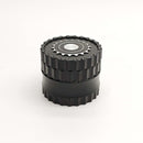 4 Parts 63*51mm New Teeth Aluminum Grinder-Assorted Color Regular Grinder Super Supplys Inc Black