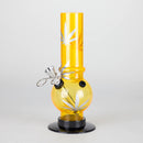 Acrylic 8" Water Pipe [PIP544] Acrylic Bong NIBO Distribution Orange