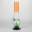 Acrylic 12" Water Pipe Mixed Color [PIP286] Acrylic Bong NIBO Distribution Green