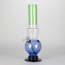 Acrylic 12" Water Pipe Mixed Color [PIP286] Acrylic Bong NIBO Distribution Blue