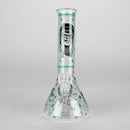 8.5" Gorilla Designs Glow In The Dark beaker bong In the Box [PIP301] Glass Bong NIBO Distribution