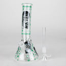 8.5" Gorilla Designs Glow In The Dark beaker bong In the Box [PIP301] Glass Bong NIBO Distribution