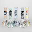 8.5" Gorilla Designs Glow In The Dark beaker bong In the Box [PIP301] Glass Bong NIBO Distribution