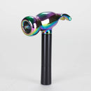 4.5" Pipe -Aluminum+Glass [YD2089] Glass Pipe Canadian Distributor