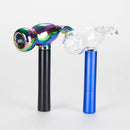 4.5" Pipe -Aluminum+Glass [YD2089] Glass Pipe Canadian Distributor