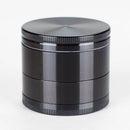 4 Part Grinder, Metallic Finish and Black Color [CN5015] Regular Grinder Canadian Distributor Black (F)