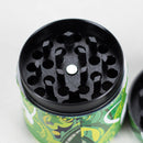 4 Part Grinder Hybrid, Rolling Stars Green Color, Printed Design [GRS-H6915] Display Pack Canadian Distributor