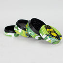 4 Part Grinder Hybrid, Rolling Stars Green Color, Printed Design [GRS-H6915] Display Pack Canadian Distributor