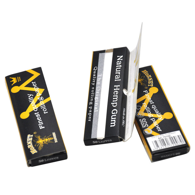 HORNET |Black  Single Wide Size Rolling Paper_5