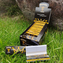 HORNET | Black 1-1/4 Size Rolling Paper With Tips 1 - 1/4" Size Super Supplys Inc