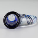 Shine Glassworks | 14mm 3 Hole Coloured Bowl with Dichroic Horn - Made in Canada Bowl · Banger · Oil Burner Smoking Cat Distribution