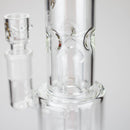 Tech Tubes | 14" Circ Cannon Clear Glass Bong Glass Bong Maq Distributors