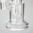 Tech Tubes | 14" Circ Cannon Clear Glass Bong Glass Bong Maq Distributors