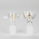 Tech Tubes | 14" Circ Cannon Clear Glass Bong Glass Bong Maq Distributors