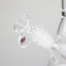 Karma | 9" Skinny Beaker Glass Bong Glass Bong Maq Distributors