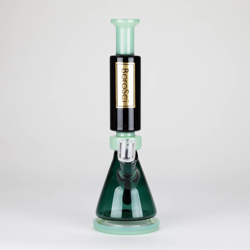 O BoroSci | 10" Retro Mini Beaker with Banger Glass Rig