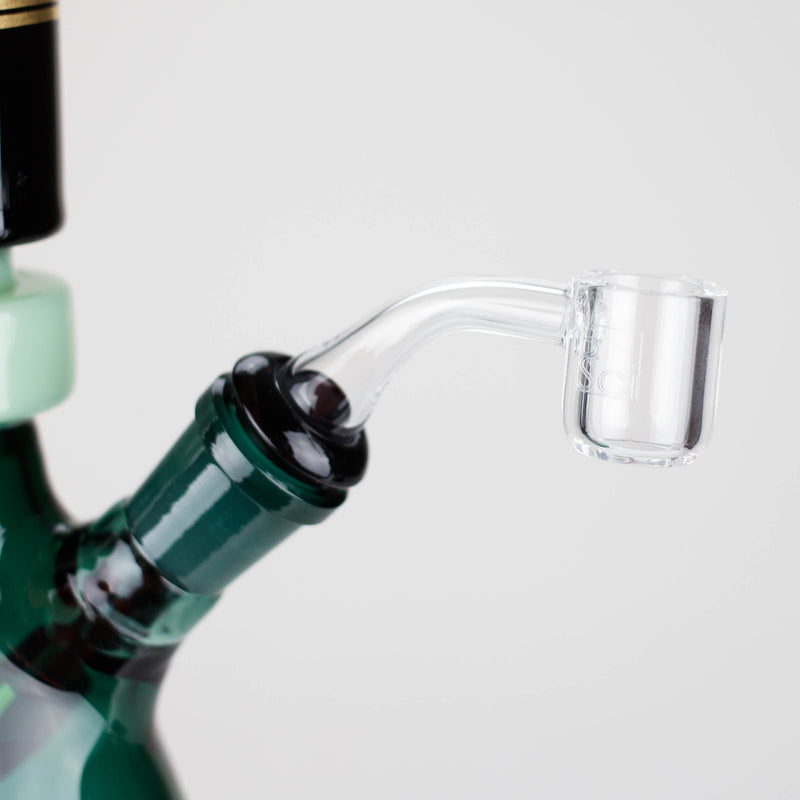 O BoroSci | 10" Retro Mini Beaker with Banger Glass Rig