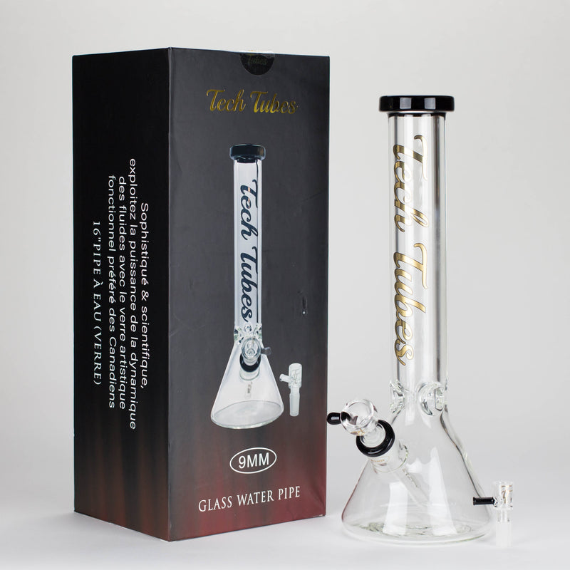 O Tech Tubes | 16" 9mm Beaker Glass Bong