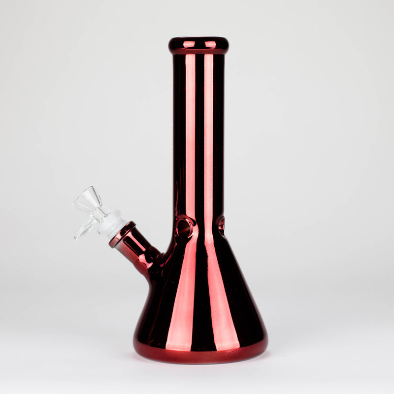 O Karma | Glass Bong 9" Beaker Metallic