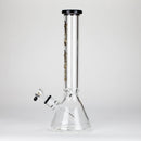 Tech Tubes | 16" 9mm Beaker Glass Bong Glass Bong Maq Distributors