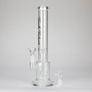 Tech Tubes | 14" Circ Cannon Clear Glass Bong Glass Bong Maq Distributors