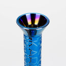 Karma | 7" Metallic Sandblasted Beaker Glass Dab Rig Glass Rig Maq Distributors