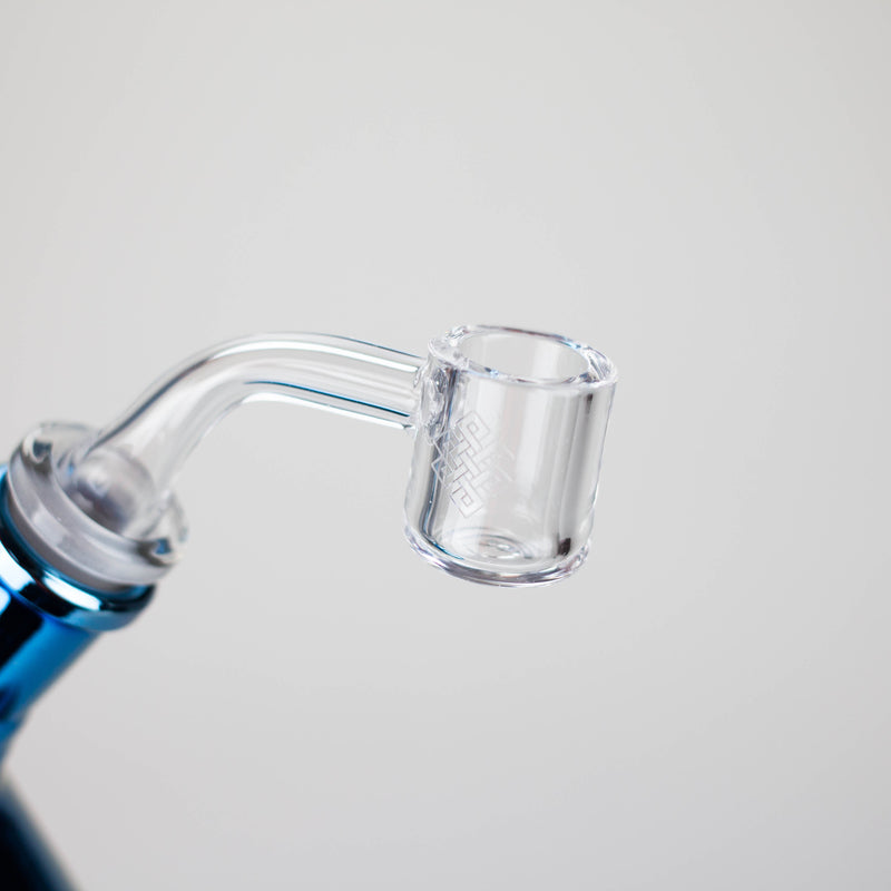 Karma | 7" Metallic Sandblasted Beaker Glass Dab Rig Glass Rig Maq Distributors