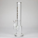 Tech Tubes | 14" Circ Cannon Clear Glass Bong Glass Bong Maq Distributors