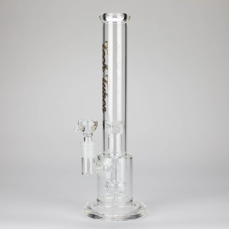 O Tech Tubes | 14" Circ Cannon Clear Glass Bong