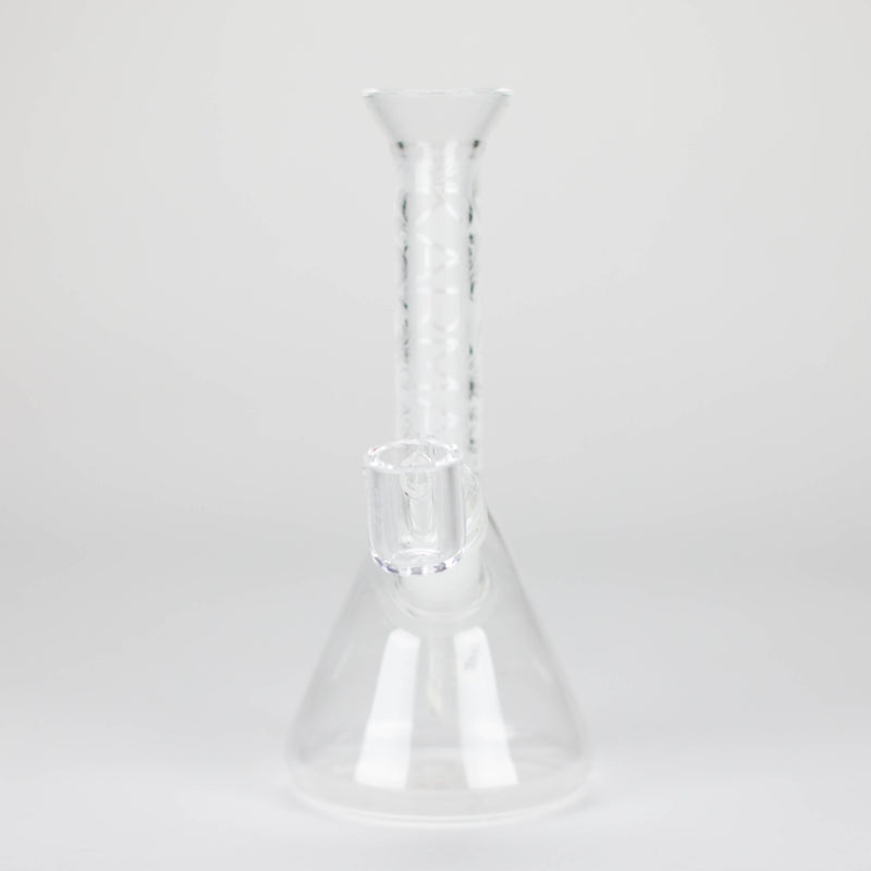 O Karma | 7" Sandblasted Beaker Glass Dab Rig