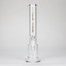 Tech Tubes | 14" Circ Cannon Clear Glass Bong Glass Bong Maq Distributors