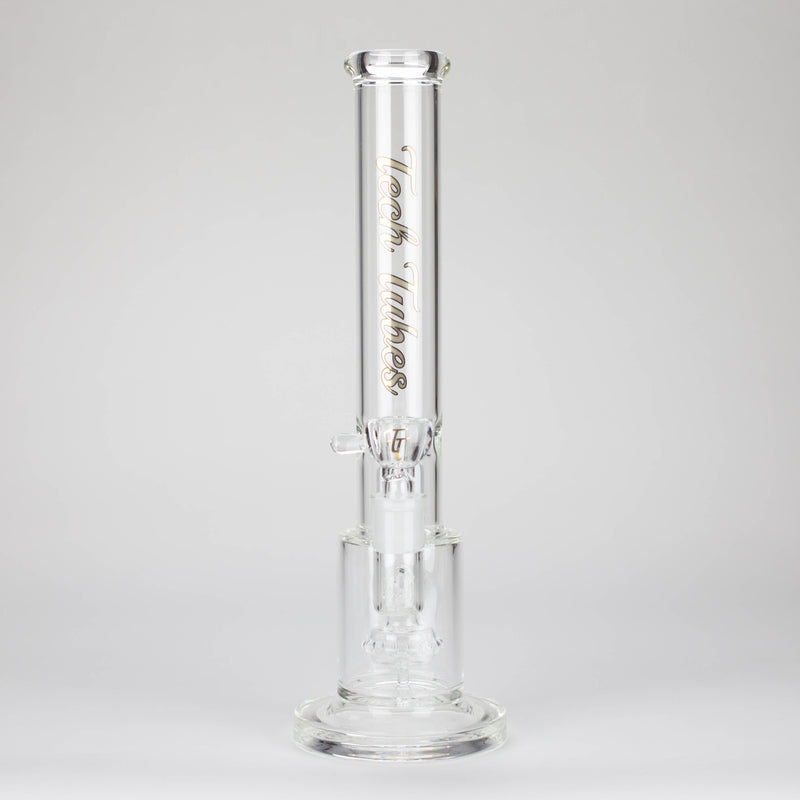 O Tech Tubes | 14" Circ Cannon Clear Glass Bong