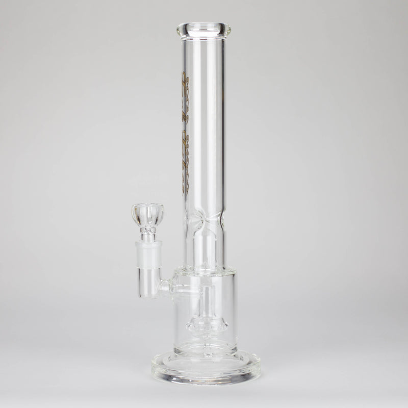 O Tech Tubes | 14" Circ Cannon Clear Glass Bong