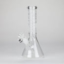 Karma | 9" Beaker Sandblasted Glass Bong Glass Bong Maq Distributors
