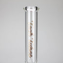 Tech Tubes | 14" Circ Cannon Clear Glass Bong Glass Bong Maq Distributors